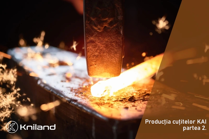 Producătorul japonez de cuțite KAI: Producția cuțitelor (2.)